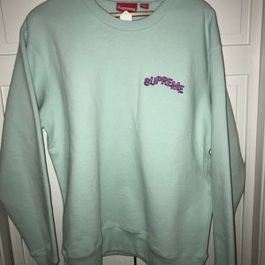 supreme step arc crewneck
